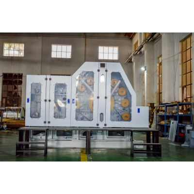 單錫林雙道夫梳理機(jī)